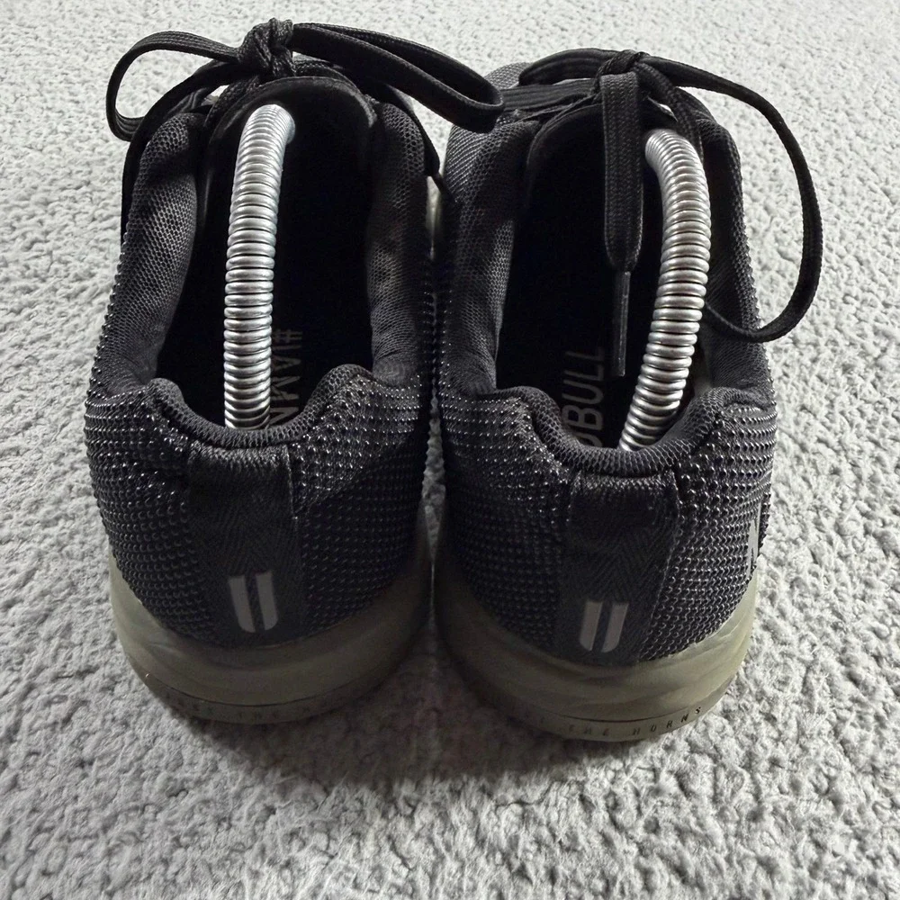 NOBULL Black SuperFabric Training Shoes Mens 8.5 Womens 10 Low Top Sneakers